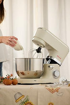 Girmi IM47 Impastatrice Planetaria, Capacità 6 Litri, Impasti fino a 2,4 kg, 1500 W Max, Pulse, 10 Velocità, Contenitore Inox, Accessori inclusi, Panna : Amazon.it: Casa e cucina