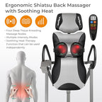 Innova Itm5000 Therapeutic Heat And Shiatsu Massage Inversion Table Tabella, Poliuretano, Nero/Grigio : Amazon.it: Sport e tempo libero