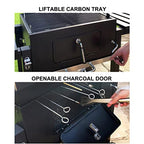Griglia per Barbecue A Carbonella,Griglia A Carbone Cortile Affumicatore Cucina All'aperto,con Parapioggia E Kit Attrezzi per Barbecue,per Campeggio All'aperto, Patio, Giardino : Amazon.it: Giardino e giardinaggio