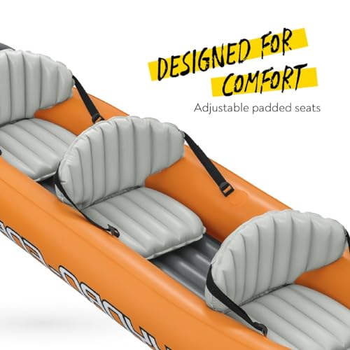 Bestway 65132 6 Kayak Rapid X3 381x100x44 : Amazon.it: Sport e tempo libero