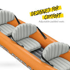 Bestway 65132 6 Kayak Rapid X3 381x100x44 : Amazon.it: Sport e tempo libero