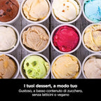 Ninja CREAMi Gelatiera, macchina per gelato e dessert congelati, 1,4 l, 3 vasetti, 7 programmi, per gelati, sorbetti, frullati, frappè, nero/argento, NC300EU : Amazon.it: Casa e cucina
