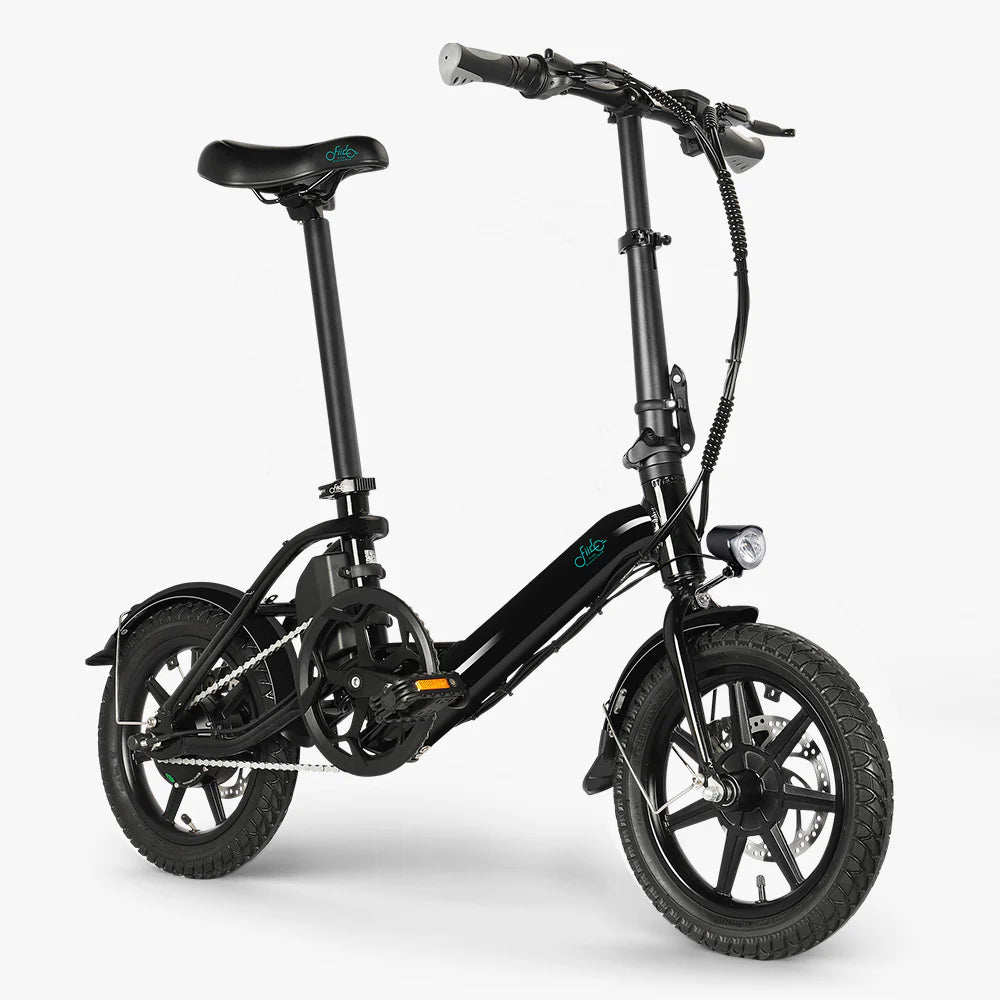 Fiido D3 Pro Mini Bicicletta Elettrica – E-Bike compatto per città e pendolari, motore da 250W, pieghevole