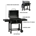 Griglia per Barbecue A Carbonella,Griglia A Carbone Cortile Affumicatore Cucina All'aperto,con Parapioggia E Kit Attrezzi per Barbecue,per Campeggio All'aperto, Patio, Giardino : Amazon.it: Giardino e giardinaggio