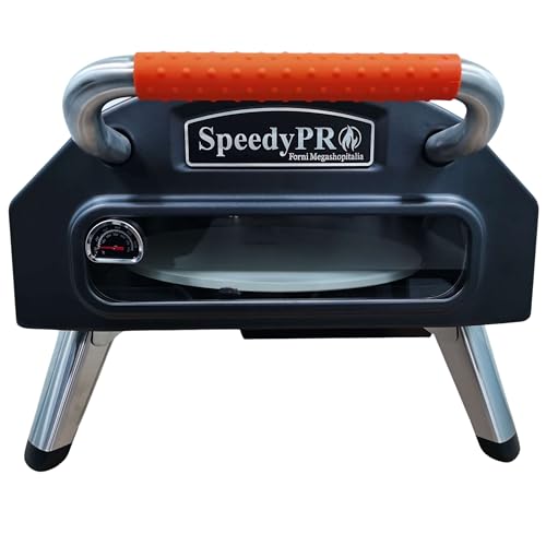 Forno per Pizza a Gas in Acciaio Pietra Rotante Automatica 500 gradi SpeedyPRO Forno da Esterno Portatile : Amazon.it: Giardino e giardinaggio
