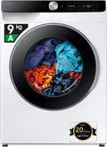 Samsung Washing machine Slim AI Control WW90DG6G94LK/U3 Freestanding, 9 kg, Wifi, Ecodosator, AI Energy Mode, Front load, Body: White, Porthole and Panel: Black, 59.5l x 85h x 46.5p cm