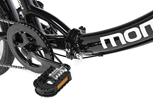 moma bikes Bicicletta Pieghevole, TOP CLASS 24", Alluminio, SHIMANO 6V, Sella Comfort : Sport e tempo libero
