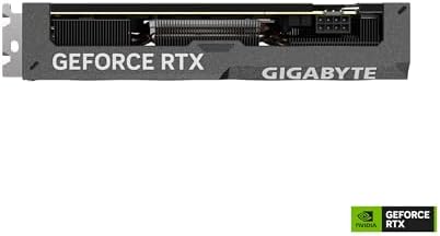 Scheda grafica GIGABYTE GeForce RTX 4060 Ti WINDFORCE OC 16G del 2025, 2 ventole WINDFORCE, scheda video GV-N406TWF2OC-16GD da 16 GB e 128 bit GDDR6.