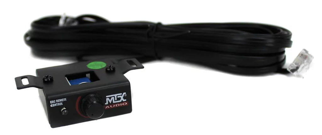 Subwoofer per auto MTX da 12" a doppio caricamento con subwoofer, amplificatore e kit di cablaggio QPower