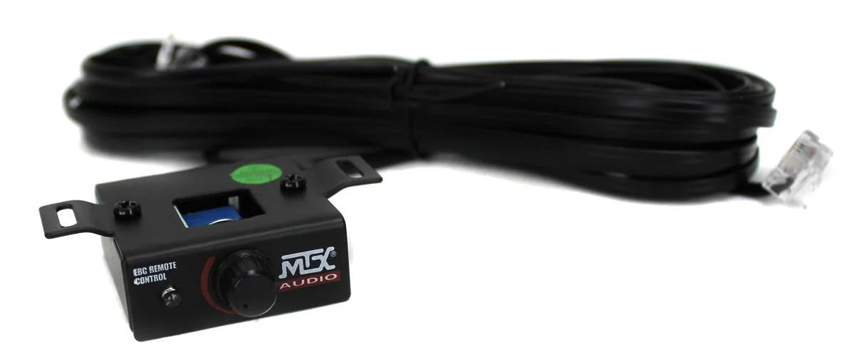 Subwoofer per auto MTX da 12" a doppio caricamento con subwoofer, amplificatore e kit di cablaggio QPower