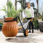 Worx WG050 Carriola Multifunzione a Due Ruote, Porta Sacchi, Porta Fusti, Trasporto Sassi, Trasporto Vasi, Capacità di Carico Max 136kg : Amazon.it: Casa e cucina