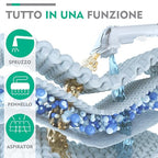 HAUSHOF StainZapper   Lavatappeti Portatile 400W, lava divano ad Acqua, lava tappezzeria, Ideale per Pulisci Scale, divano, Sedili Auto, Moquette e Tappeti, lava divani e aspira acqua : Amazon.it: Casa e cucina