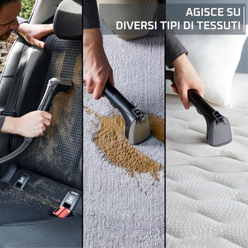 Rowenta Clean It, Lavatappeti Portatile, Lava Tappezzeria per Tappeti, Lava Divani e Auto con Testine Intercambiabili, 3,3 L, Doppio Serbatoio Acqua Pulita/Sporca e Sistema di Auto Pulizia, IN5010 : Amazon.it: Casa e cucina