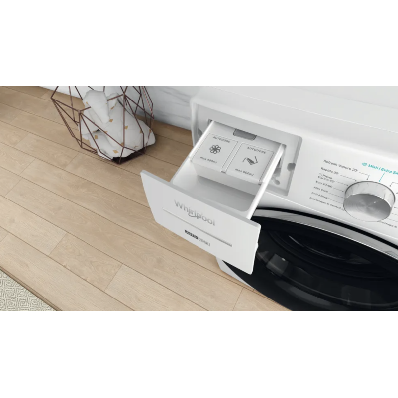 Whirlpool W8 W046WR IT / W8W046WRIT - Lavatrice 10kg Carica Frontale Libera Installazione 1400giri Classe A