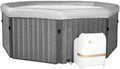 Piscina Idromassaggio Fuori Terra Ottagonale Smart Wi-Fi MSpa Toscana Plus F-TU062W da 6 Posti | 193 cm diametro | 1200 litri | Copertura inclusa