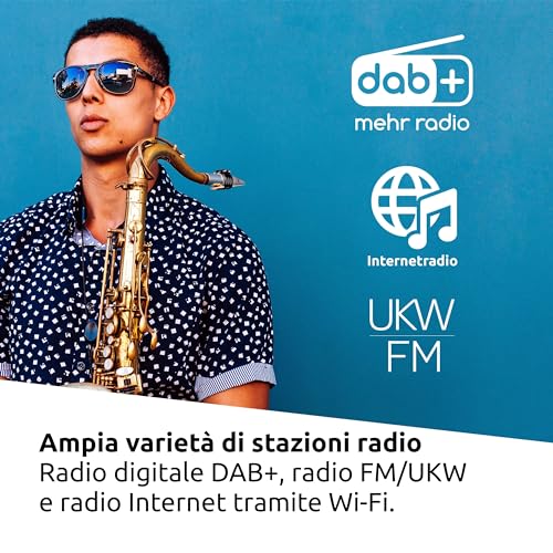 TechniSat DIGITRADIO 143 CD (V3)   Sintonizzatore HiFi digitale, radio Internet (DAB , FM, ricezione Bluetooth, Spotify, lettore CD, WLAN, larghezza 43,5 cm, controllo dell'app, telecomando) Nero : Amazon.it: Altro