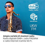 TechniSat DIGITRADIO 143 CD (V3)   Sintonizzatore HiFi digitale, radio Internet (DAB , FM, ricezione Bluetooth, Spotify, lettore CD, WLAN, larghezza 43,5 cm, controllo dell'app, telecomando) Nero : Amazon.it: Altro