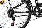 moma bikes Bicicletta Pieghevole, TOP CLASS 24", Alluminio, SHIMANO 6V, Sella Comfort : Sport e tempo libero