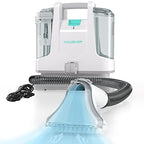 HAUSHOF StainZapper   Lavatappeti Portatile 400W, lava divano ad Acqua, lava tappezzeria, Ideale per Pulisci Scale, divano, Sedili Auto, Moquette e Tappeti, lava divani e aspira acqua : Amazon.it: Casa e cucina