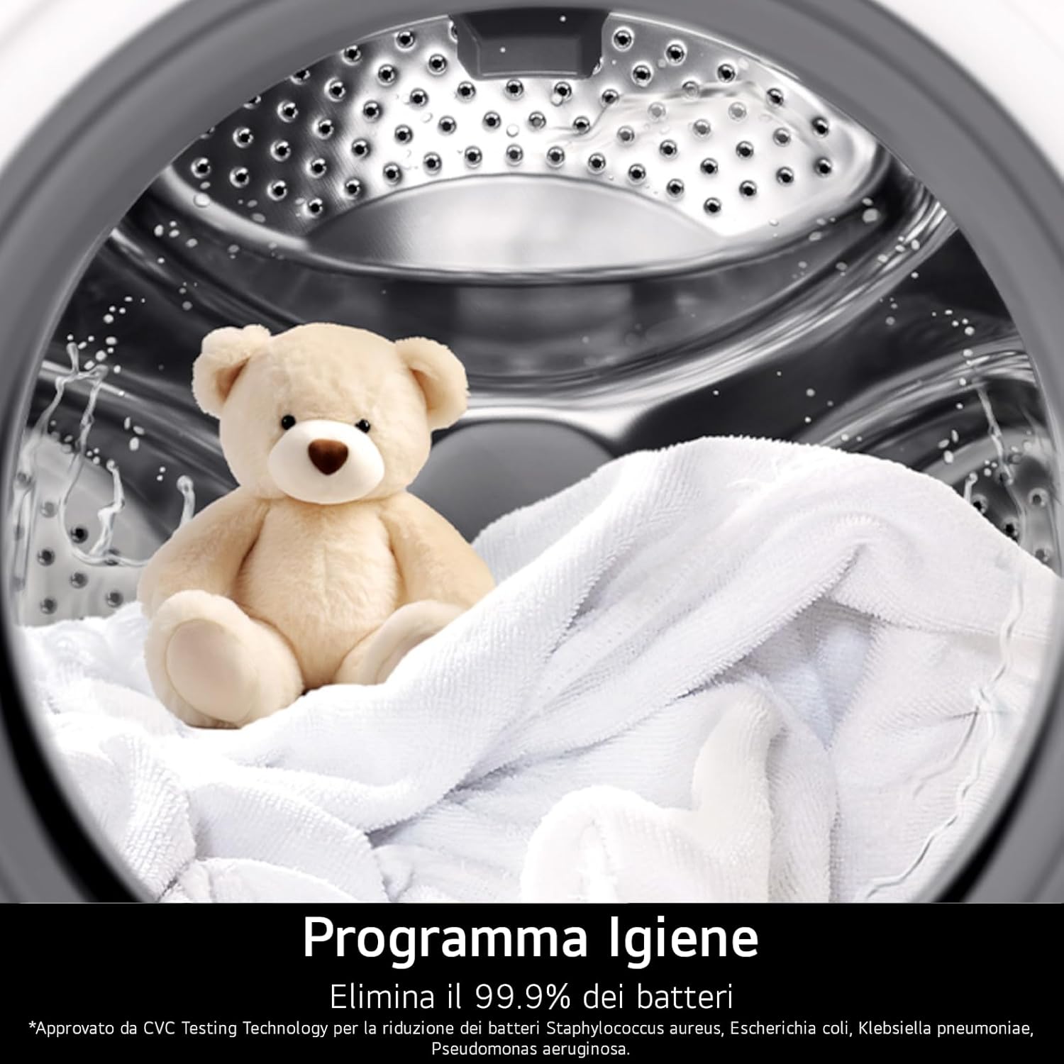 LG F4NA10S7NWK Lavatrice 7 kg Slim a Carica Frontale Serie A1, Classe A, 1400 Giri, Programma Igiene con Vapore, Lavaggio Rapido, Programma Lana, Libera Installazione, Design Essenziale, White