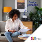 Epson EcoTank ET 2821 Stampante Multifunzione 3 in 1 A4, Serbatoi Ricaricabili Alta Capacità, 4 Flaconi Inclusi pari a 3600pag B/N 6500pag Colore, Display LCD USB Wi Fi/Direct, Nero : Informatica