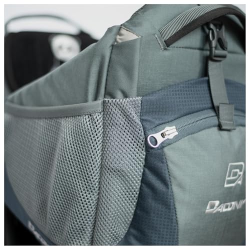 Dacony Borsa per bambini per il trasporto sulla schiena – Zaino per bambini con telaio – per bambini a partire dai 7 mesi fino a 25 kg – adatto per tutte le taglie (Deep Blue) : Prima infanzia
