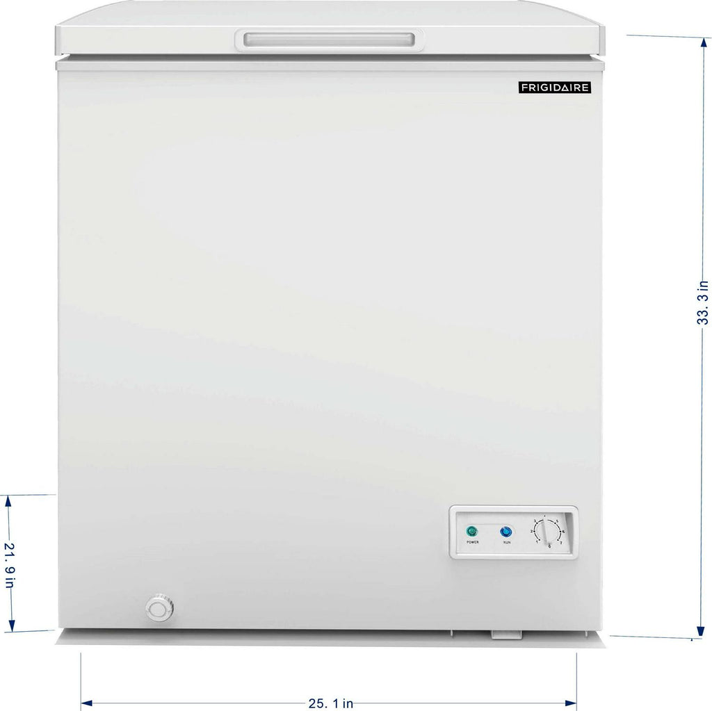 Congelatore a pozzetto Frigidaire da 7,0 piedi cubi, EFRF7003, bianco