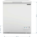Congelatore a pozzetto Frigidaire da 7,0 piedi cubi, EFRF7003, bianco