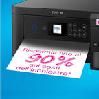 Stampante multifunzione Wi Fi con serbatoio d'inchiostro EcoTank ET 2850 A4, con fornitura inclusa fino a 3 anni di inchiostri, nero : Informatica