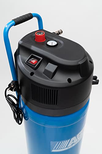 ABAC Compressore d'Aria Verticale EASE AIR 50V, Compressore Aria Oil Free, Pressione Massima 10 Bar, Potenza 2 Hp, Serbatoio 50 Litri, Rumorosità 97 dB (A) : Amazon.it: Fai da te