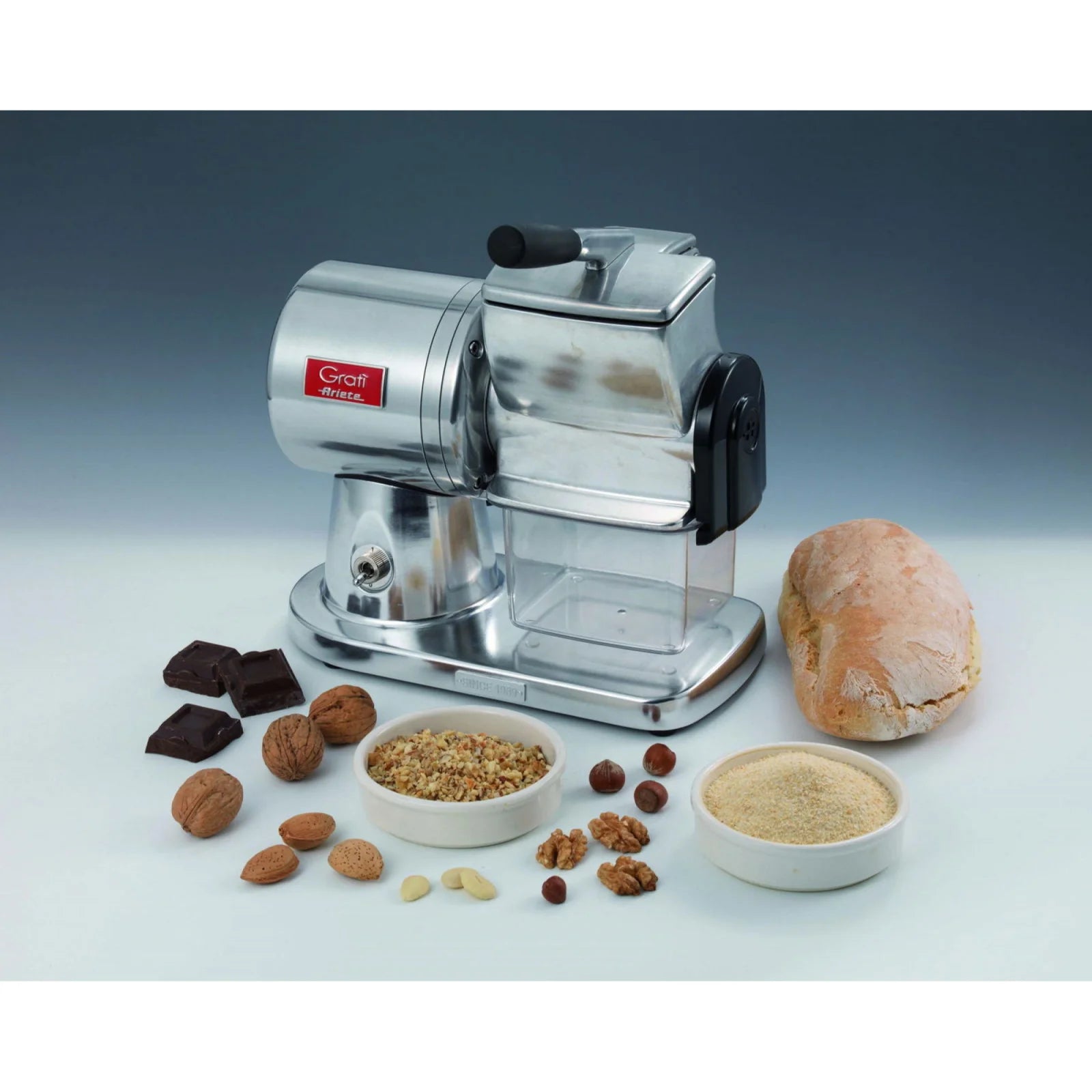 Ariete 449 Gratì Superior Grattugia Elettrica Professionale 350W Alluminio Argento