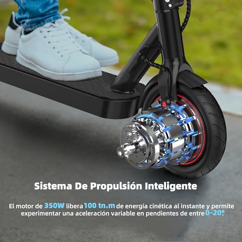 8.5" Monopattino Elettrico Pieghevole Per Adolescenti E Adulti, 35O Motore, Autonomia 30KM, Max 25 KM/H, Carico 100 120kg, Freno Doppio, 3 Modalità Di Velocità, Display LCD, Viaggi Quotidiani : Amazon.it: Sport e tempo libero