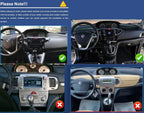 Android 15 Car Radio 2 Din for Lancia Ypsilon 2012-2020 6.2 Inch Touch Screen Car Radio with Steering Wheel Controls Wireless CarPlay Rear Camera GPS Navigation Bluetooth (A1 1G+32G)