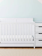 Culla trasformabile 5 in 1 Graco Hadley con fasciatoio e cassetto