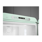 Smeg FAB32RPG5 - Frigorifero combinato con cerniere a destra libera installazione verde pastello 60 cm Stile anni 50