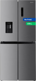GEDTECH Frigorifero multiporta GMP470IXT Inox 470L (301L + 169L) - No Frost