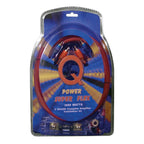 Subwoofer per auto MTX da 12" a doppio caricamento con subwoofer, amplificatore e kit di cablaggio QPower