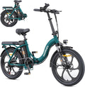 MilePort 1 Bici Elettrica Per Adulti, 36V 13AH Batteria Rimovibile 250w Motore Con 20 “*3.0” Fat Tire Pieghevole Bicicletta Elettrica, Velocità 25KM/H Gamma Fino a 100KM Città Pendolare Ebike