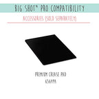 Sizzix Big Shot PRO, Macchina Manuale per Taglio e Rilievo con Accessori Standard e punteruolo, Formato A3 (33 cm), Acciaio Inossidabile, Bianco/Grigio, 31 x 51.5 x 70 cm : Casa e cucina