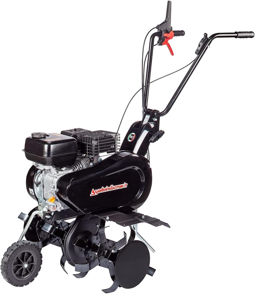 Motozappa GARDENITALIA mod. GIS 75 RM - motore a scoppio a benzina RATO 212 cc - Made in Italy