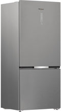 Whirlpool WHK2 6614 X6E Frigorifero combinato a libera installazione, Dual no frost, 83cm, Classe C, Pearl Inox, 34 dbA, h193 cm