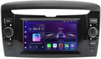 Android 15 Car Radio 2 Din for Lancia Ypsilon 2012-2020 6.2 Inch Touch Screen Car Radio with Steering Wheel Controls Wireless CarPlay Rear Camera GPS Navigation Bluetooth (A1 1G+32G)