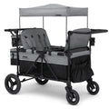 Jeep Wrangler Deluxe 4 posti passeggino Wagon di Delta Children