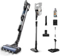 Philips AquaTrio 9000 Aspirapolvere Lavapavimenti Senza Fili, Aspirabriciole, per Polvere, Macchie, Liquidi e Animali domestici, Spazzole AquaSpin ad Alta Velocità, Sistema di Autopulizia (XW9463/11)