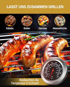 Carro XXL per grigliate, affumicatore per barbecue, barbecue a carbone con coperchio, griglia camino per barbecue a carbone, forno ahumador e accessori per barbecue, con guanti da barbecue : Amazon.it: Giardino e giardinaggio