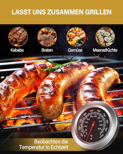 Carro XXL per grigliate, affumicatore per barbecue, barbecue a carbone con coperchio, griglia camino per barbecue a carbone, forno ahumador e accessori per barbecue, con guanti da barbecue : Amazon.it: Giardino e giardinaggio