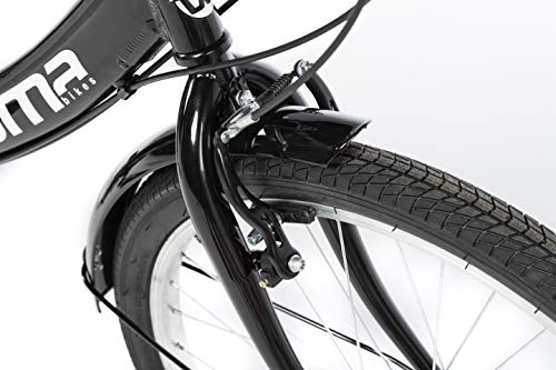 moma bikes Bicicletta Pieghevole, TOP CLASS 24", Alluminio, SHIMANO 6V, Sella Comfort : Sport e tempo libero