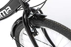 moma bikes Bicicletta Pieghevole, TOP CLASS 24", Alluminio, SHIMANO 6V, Sella Comfort : Sport e tempo libero