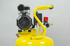 STANLEY Compressore Siltek Verticale Silenzioso 1,3HP, ‎Giallo, 39 x 39 x 87 Cm : Amazon.it: Fai da te