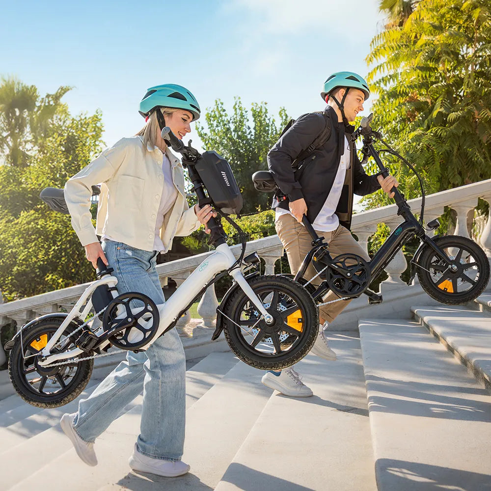 Fiido D3 Pro Mini Bicicletta Elettrica – E-Bike compatto per città e pendolari, motore da 250W, pieghevole